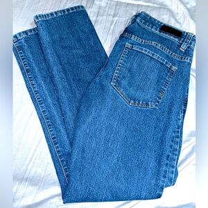 Men's Slim Fit Size 32x32 Kenneth Cole Brand Denim Casual Blue Jeans